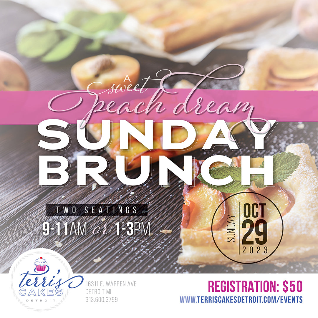 Sweet Peach Dream Sunday Brunch