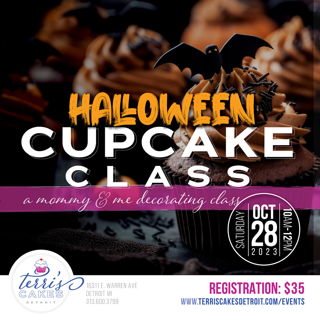 Halloween Cupcake Class